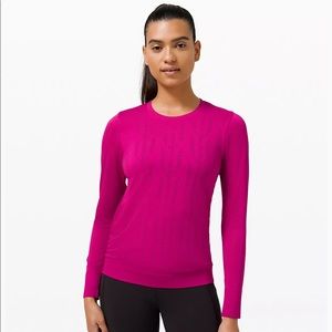 NWT Lululemon Swiftly Breathe Long Sleeve, size 6